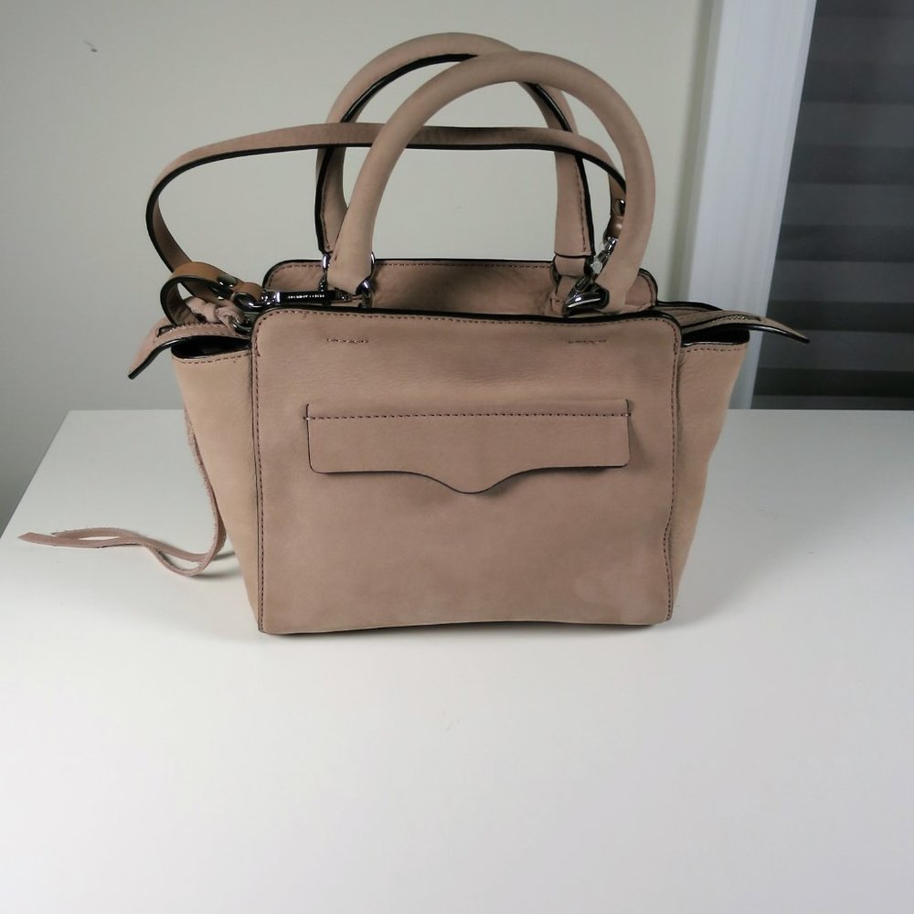 Rebecca Minkoff Avery Mini Tote Leather Pink NWT